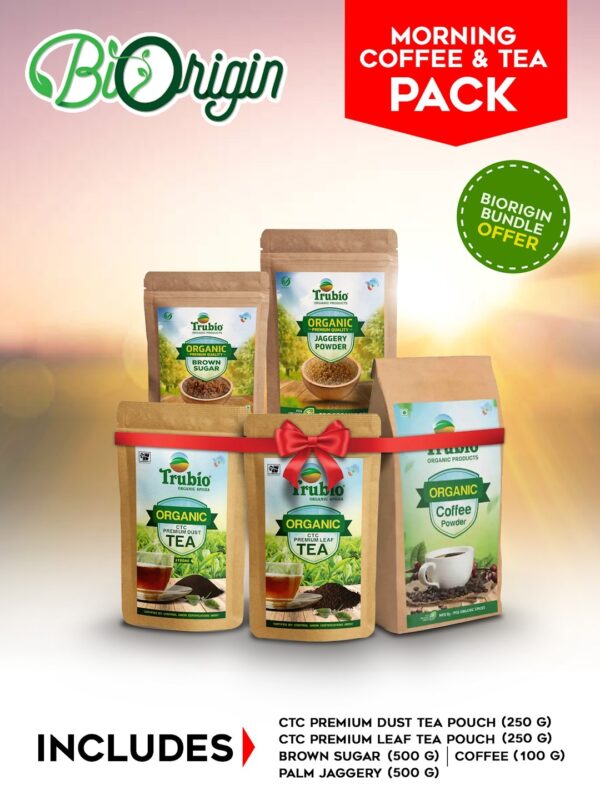 MORNING ORGANIC COFFEE & TEA PACK