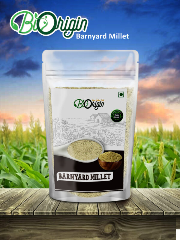 BIORIGIN 100% NATURAL BARNYARD MILLET IN POUCH, 500gms