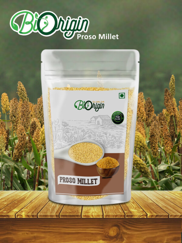 BIORIGIN 100% NATURAL PORSO MILLET IN POUCH, 500gms